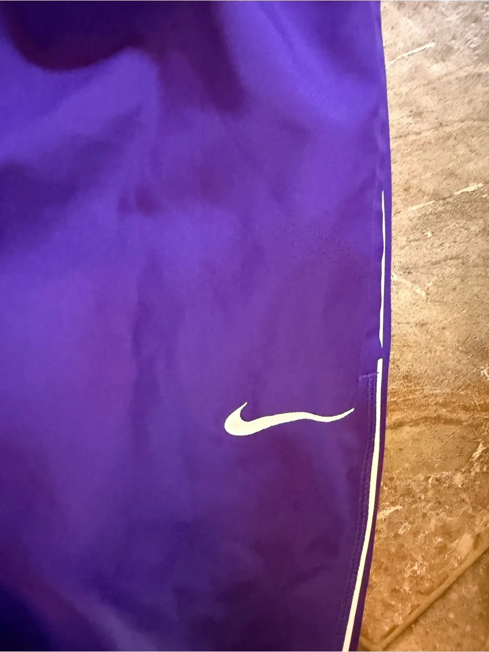Nike Dri-FIT Olivet Nazarene University ONU Tiger Track Pants Men’s XLT Purple